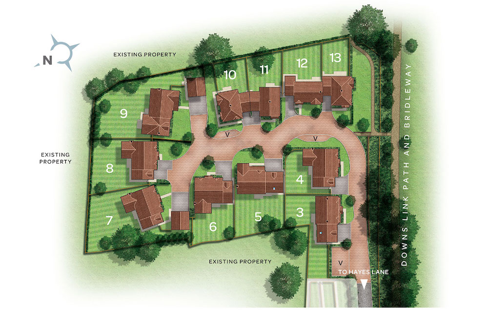 Fincham site plan numbers