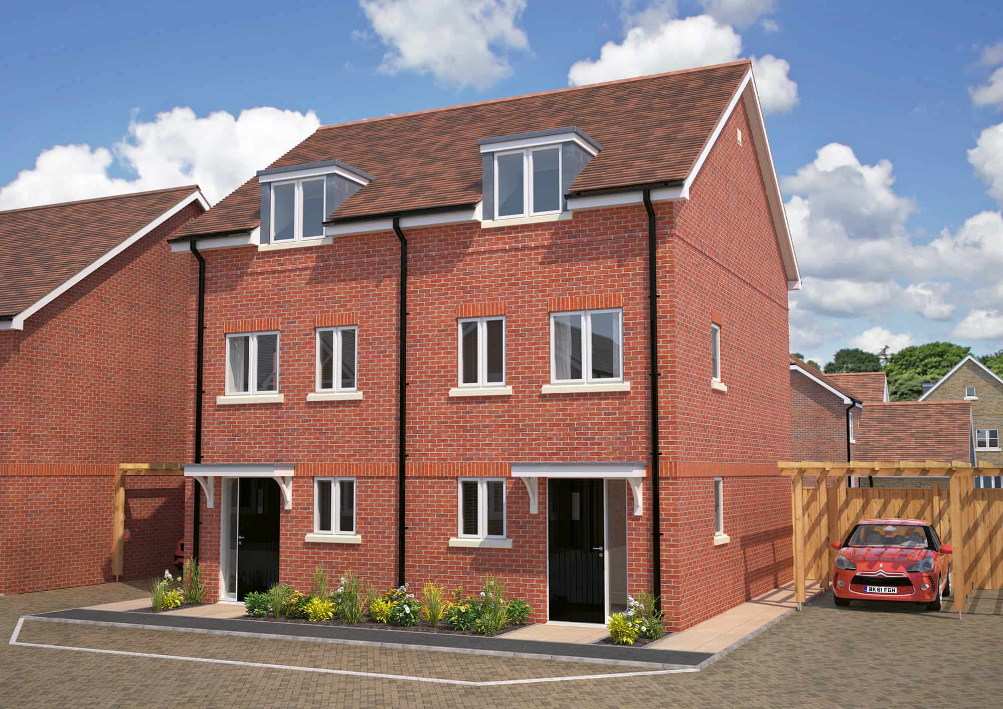 CGI of plot 18 royal Victoria grange