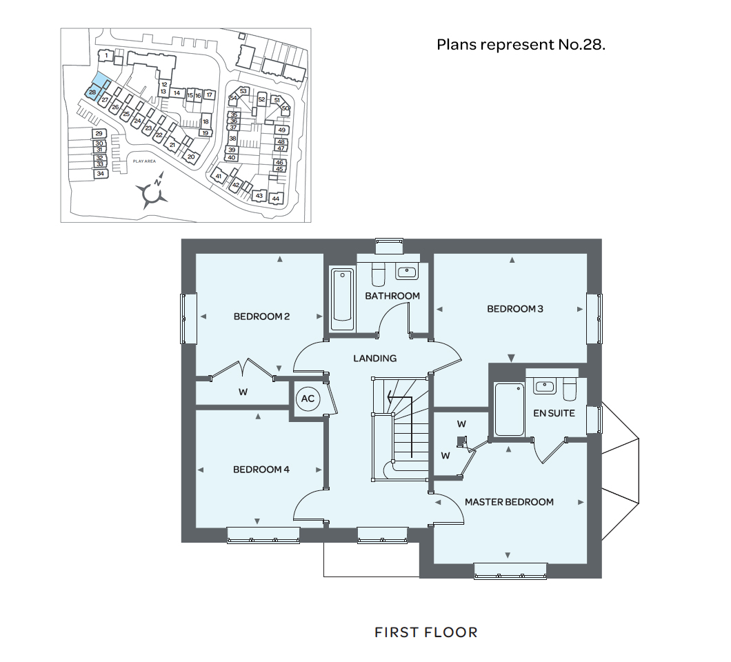 second floor plot 28