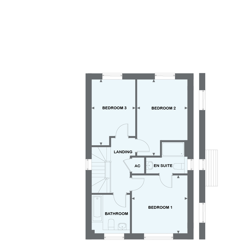 first floor plans badshot lea