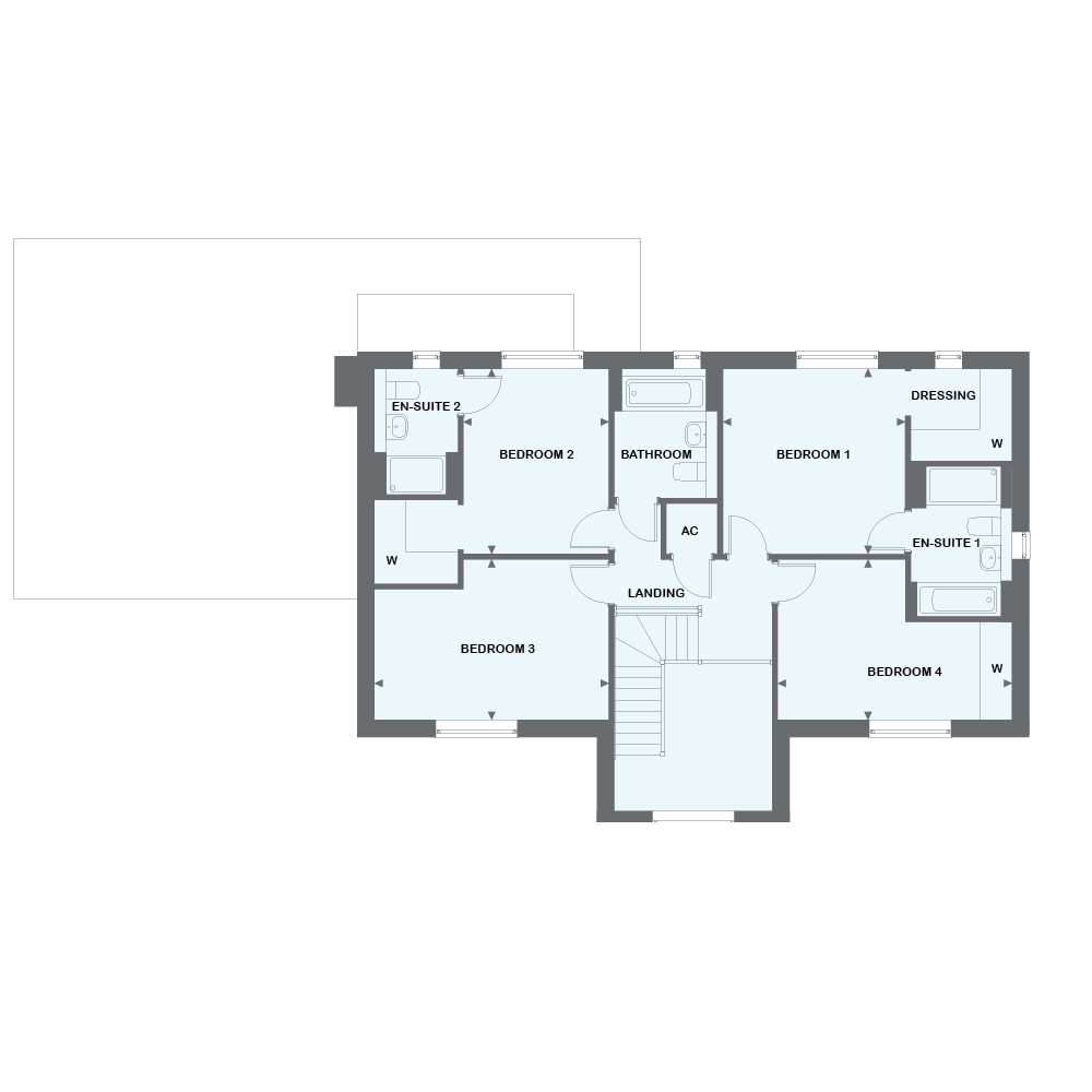 harcourt house first floor plans