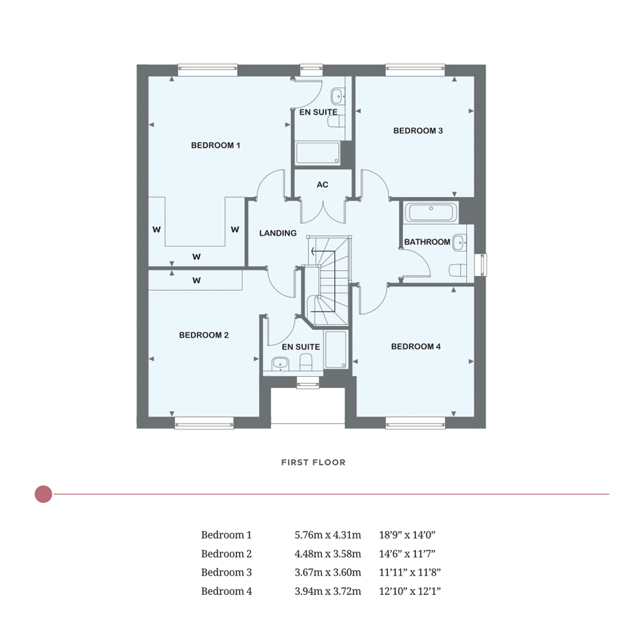 First floor floor plans