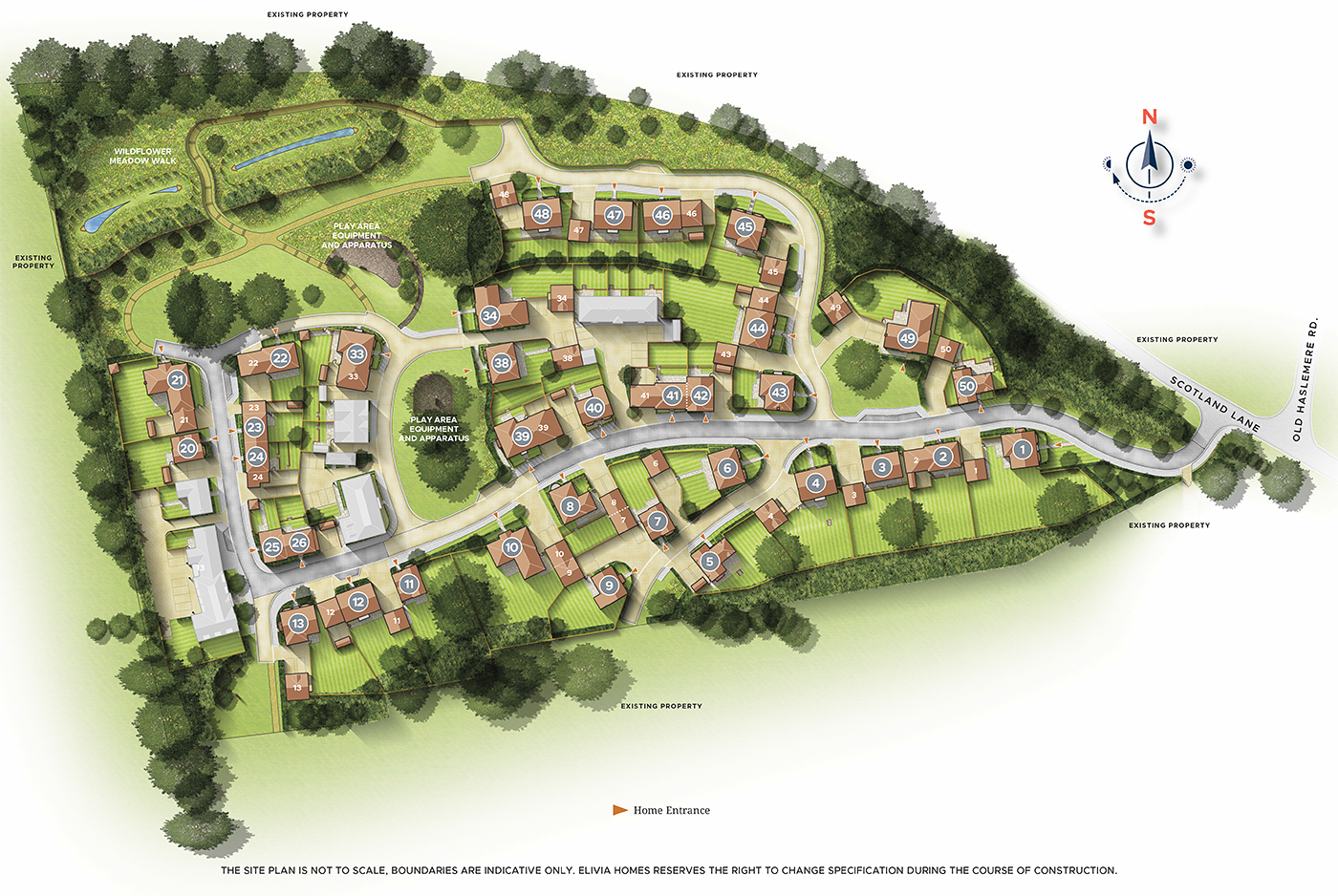 Scotland Place site plan