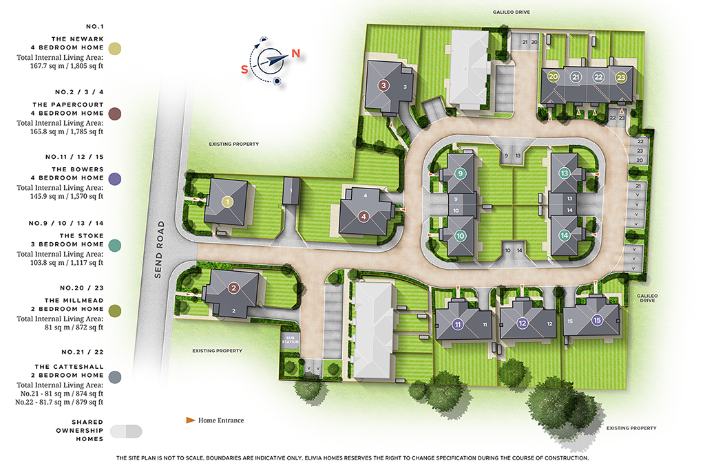 Willowbank site plan